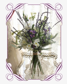 Wild Flower Silk Artificial Bridal Bouquet - Wild Meadow Flower Bridal Bouquet, HD Png Download, Free Download