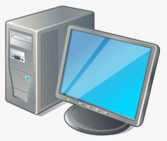 Computer Png Free Download - Office Computer Icon, Transparent Png, Free Download