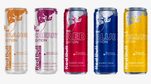 Redbulleditions - Red Bull New Drinks, HD Png Download - kindpng