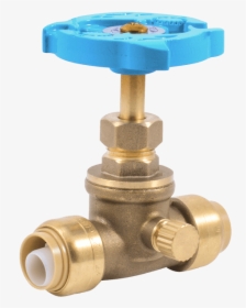 Water Shut Off Valves With Drain, HD Png Download, Free Download