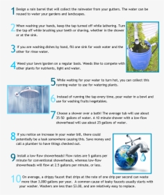 Top 10 Tips For Water Conservation - Water Conservation Hd, HD Png Download, Free Download