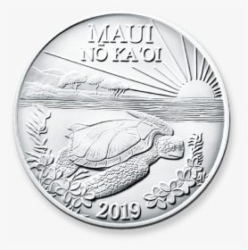2019 Single Silver - 2019 Maui Trade Dollar, HD Png Download, Free Download