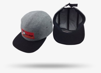 Grey Flat Brim Hip Hop Baseball Caps Hats - Baseball Cap, HD Png Download, Free Download