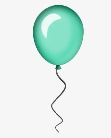 Birthday Clipart, Art Birthday, Happy Birthday, Clipart - Aqua Balloon Clipart, HD Png Download, Free Download