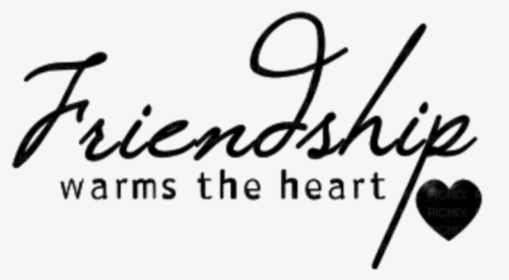 #text #black #heart #friends - Calligraphy, HD Png Download, Free Download