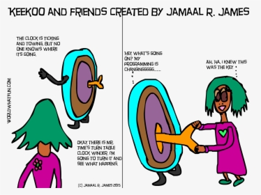 Keekoo And Friends Comic Strip Created By Jamaal R - Best Friends Words, HD Png Download, Free Download