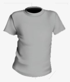 White T Shirt Template, HD Png Download, Free Download