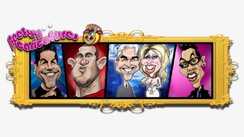 Beefy"s Caricatures - Caricature Of Simon Cowell, HD Png Download, Free Download