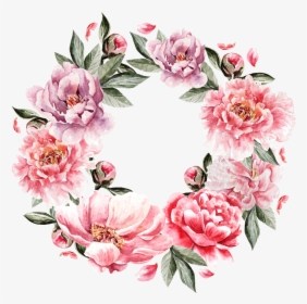 Flower Bouquet Painting - Flower Of Garland Png, Transparent Png, Free Download