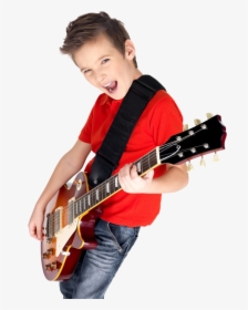 Guitar And Piano, H-2033517619 - Boy With Electric Guitar, HD Png Download, Free Download