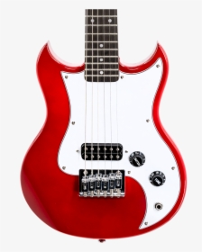 Closeup Of Body Of Red Vox Mini Electric Guitar - Vox Sdc 1 Mini, HD Png Download, Free Download