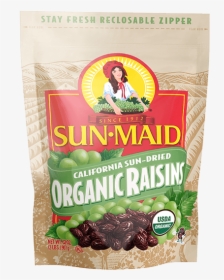 Sun Maid California Sun Dried Organic Raisins 32 Oz - Sun Maid Organic Raisins, HD Png Download, Free Download