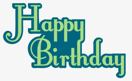 Happy Birthday Title Png, Transparent Png, Free Download