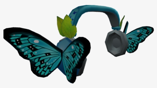 Swallowtail Butterfly Headphones - Common Blue, HD Png Download, Free Download