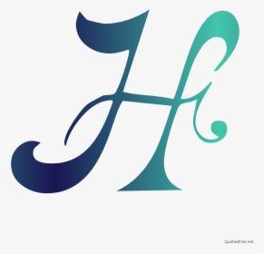H Letter Png File Download Free - H In Stylish Fonts, Transparent Png, Free Download