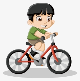 Cycling, Cyclist Png - Bicycle Ride Drawing Cartoon, Transparent Png, Free Download