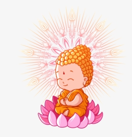 Free Buddhism Buddhas Birthday Cartoon Buddhist Image - หลัก ธรรม ทาง พระพุทธ ศาสนา, HD Png Download, Free Download