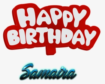 Samaira Happy Birthday Vector Cake Name Png - Happy Birthday Chandni Name, Transparent Png, Free Download