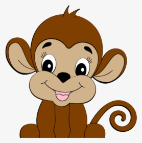 Cute Monkey Clipart Is Credited To Colorful Cliparts - Monkey Clipart, HD Png Download, Free Download