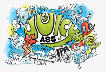 Juicyass Logo - Flying Monkey Beer Juicy Ass, HD Png Download, Free Download