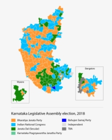 Karnataka Election Results 2018, HD Png Download, Free Download