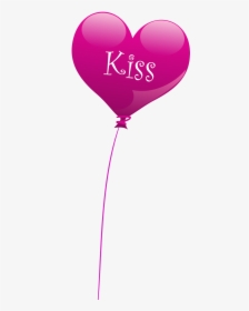 Kiss Me Balloon Png, Transparent Png, Free Download