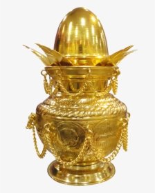 Gold Plated Mangal Kalash, HD Png Download, Free Download