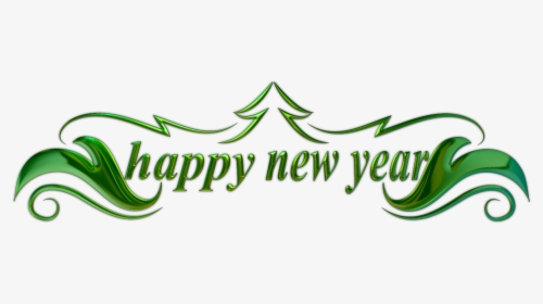 Happy New Year Text 4 - Happy New Year 2019 Png, Transparent Png, Free Download