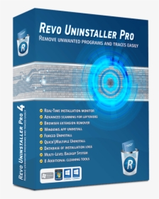 Revo Uninstaller Pro 4.1 Portable, HD Png Download, Free Download
