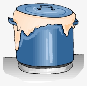 Pot Boiling Over Cartoon, HD Png Download, Free Download