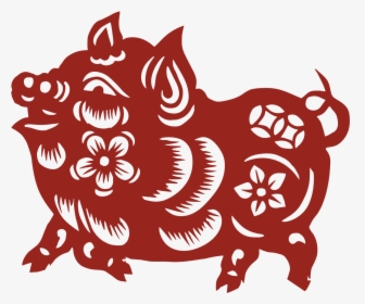 Chinese Year Of The Pig Design, HD Png Download, Free Download