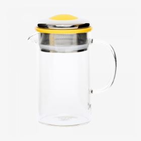 Brew Tea Co Glass Tea Pot Yellow - Jug, HD Png Download, Free Download