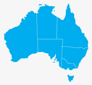 Australia Transparent Background - Australia Map Vector, HD Png Download, Free Download