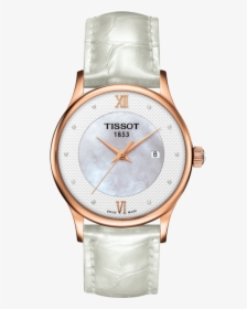 Tissot Ladies Rose Dream Quartz Watch With White Mother - Tissot Rose Dream Lady 18k Gold, HD Png Download, Free Download