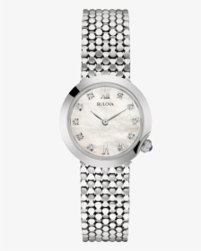 Bulova Women Watches Silver, HD Png Download, Free Download