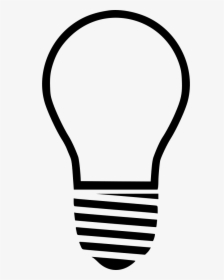 Bulb Electric Electricity Energy Lamp Light - Transparent Light Bulb Logo, HD Png Download, Free Download