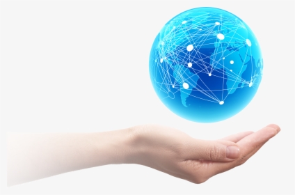 Globe In Hand Png, Transparent Png, Free Download