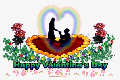 Valentine Day 2019 Best And Hot Status In Hindi And - Illustration, HD Png Download, Free Download