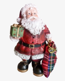 Nicholas, Figure, Isolated, Beard, Christmas Decoration - Santa Claus, HD Png Download, Free Download