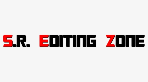 Sr Editing Zone Logo, HD Png Download, Free Download