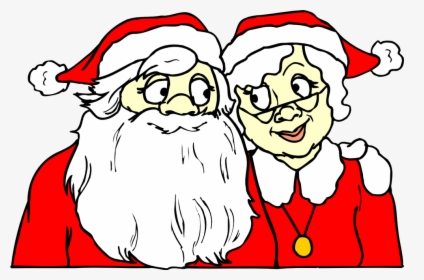 2013 » January » 06 Colouringbook - Mrs Claus Clip Art, HD Png Download, Free Download