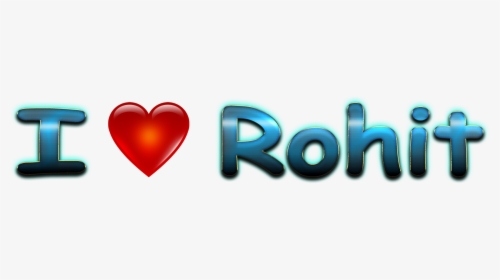 Rohit Love Name Heart Design Png - Love Yogi, Transparent Png, Free Download