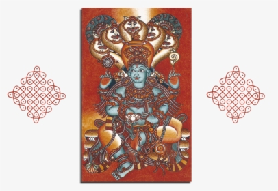 Deity1-1024x614 - Kerala Murals, HD Png Download, Free Download