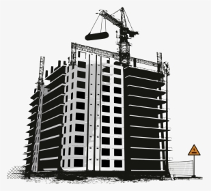 Transparent Building Clipart - Building Construction Clip Art, HD Png Download, Free Download