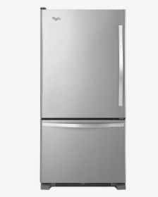 Bottom Freezer Refrigerator Png, Transparent Png, Free Download