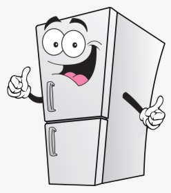 Clip Art Cartoon Clip Art Transprent - Refrigerator Clipart, HD Png Download, Free Download