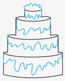 How To Draw Cake - Birthday Cake, HD Png Download, Free Download