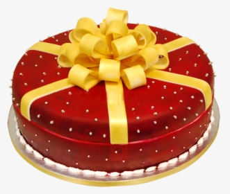 Birthday-cake - Red Cake Png, Transparent Png, Free Download
