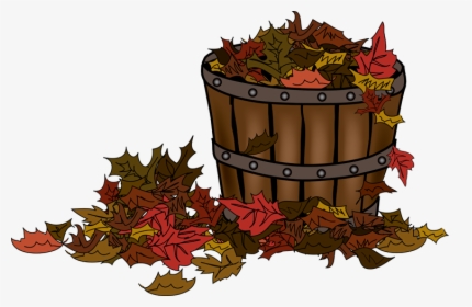 Basket Clipart Leaves - November Clipart, HD Png Download, Free Download