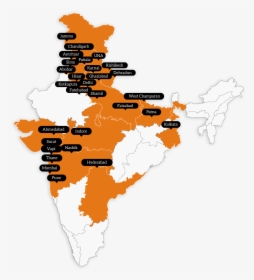 Madhya Pradesh Map, HD Png Download, Free Download